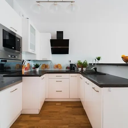 Apartamento New Apartment-old Town-4 Rooms-new Building-garage Wrocław